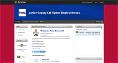 Desktop Screenshot of juniordeputybraves.teampages.com