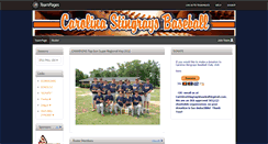 Desktop Screenshot of carolinastingrays.teampages.com