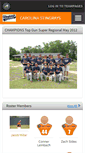 Mobile Screenshot of carolinastingrays.teampages.com