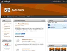 Tablet Screenshot of naaextreme.teampages.com