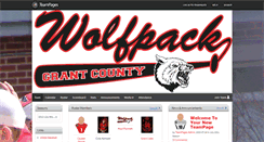 Desktop Screenshot of gcwolfpack.teampages.com