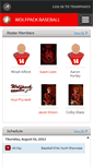Mobile Screenshot of gcwolfpack.teampages.com