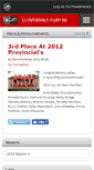Mobile Screenshot of cloverdalefury98.teampages.com